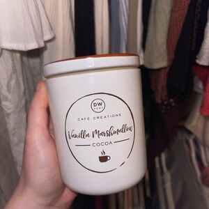 Vanilla Marshmallow Cocoa Candle Smaller Size